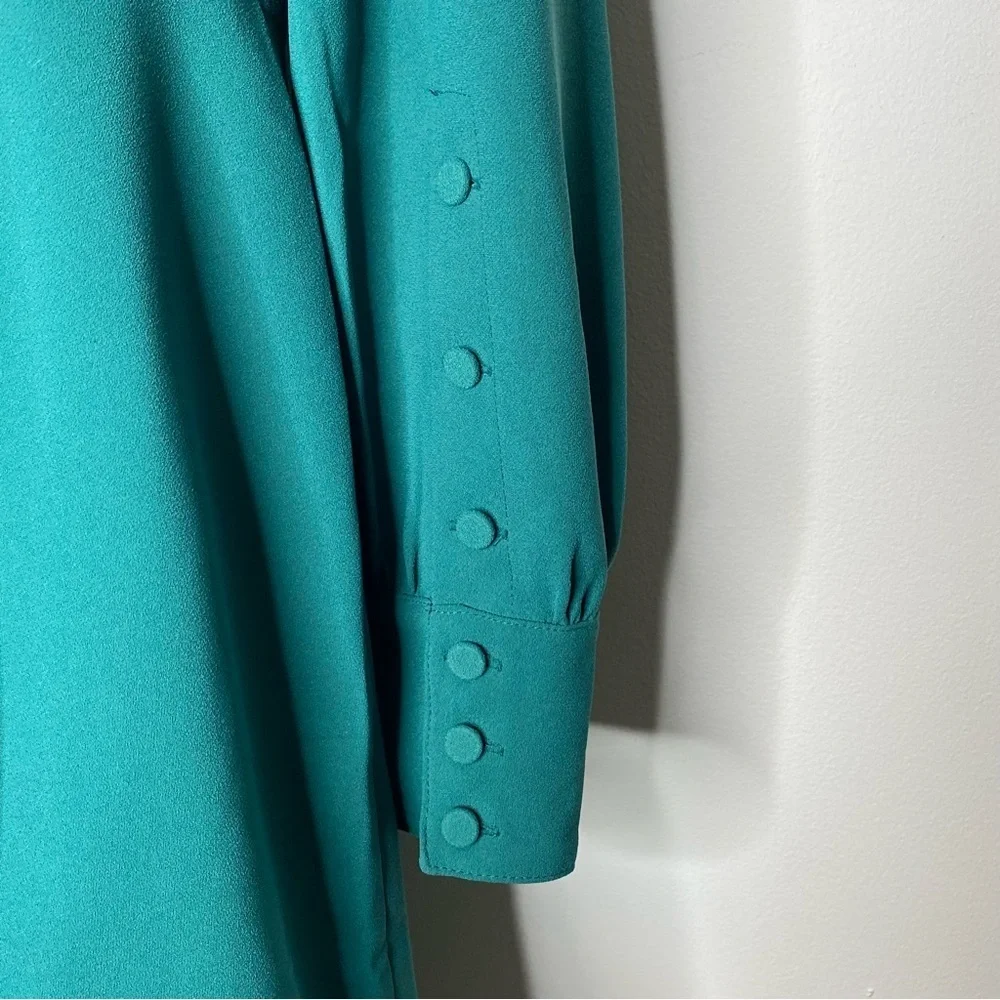 J. Crew Jade Long Sleeve Button Cuff Dress